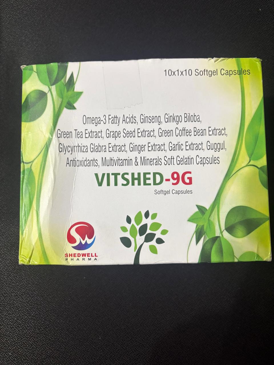 Vitshed 9G